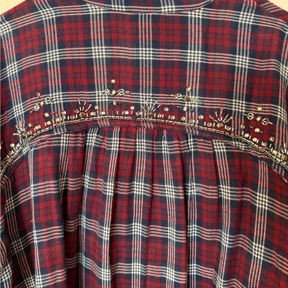 FP Movement by Free People Burgundy Button Down Shirt - Picture 12 of 13